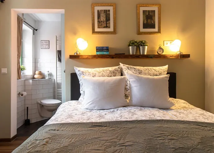 公寓 Apartmenthaus Mathilde 奎德林堡